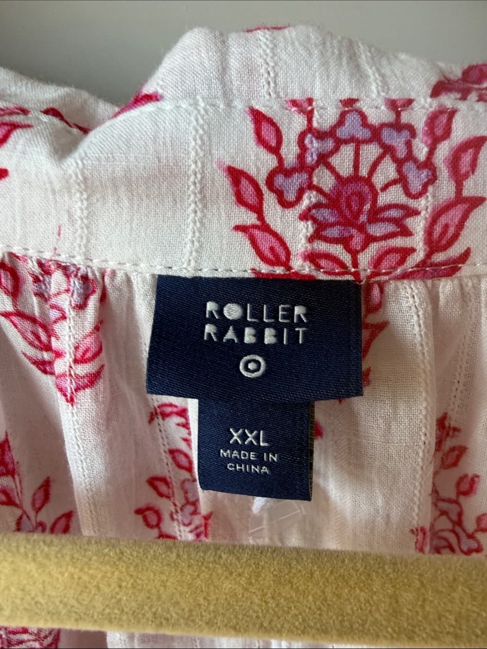 Roller Rabbit x Target White Dress with Pink Floral Motif xxl sold out