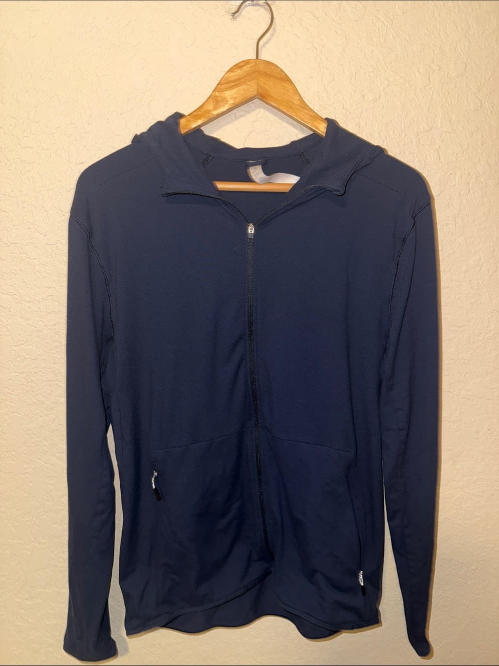 lululemon athletica Navy Full Zip Hoodie - Thumbnail 4