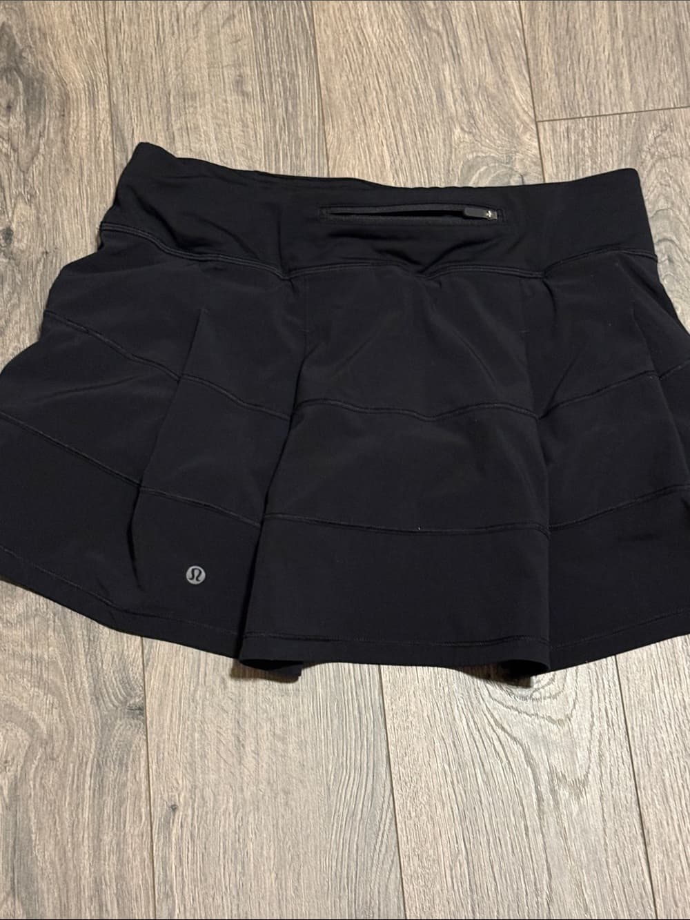 lululemon athletica Black Performance Skort size 8