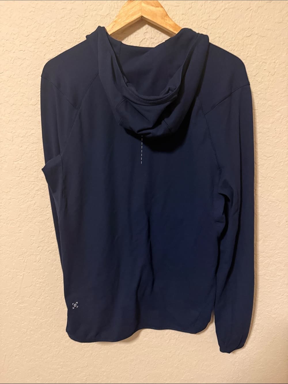 lululemon athletica Navy Full Zip Hoodie - Thumbnail 3