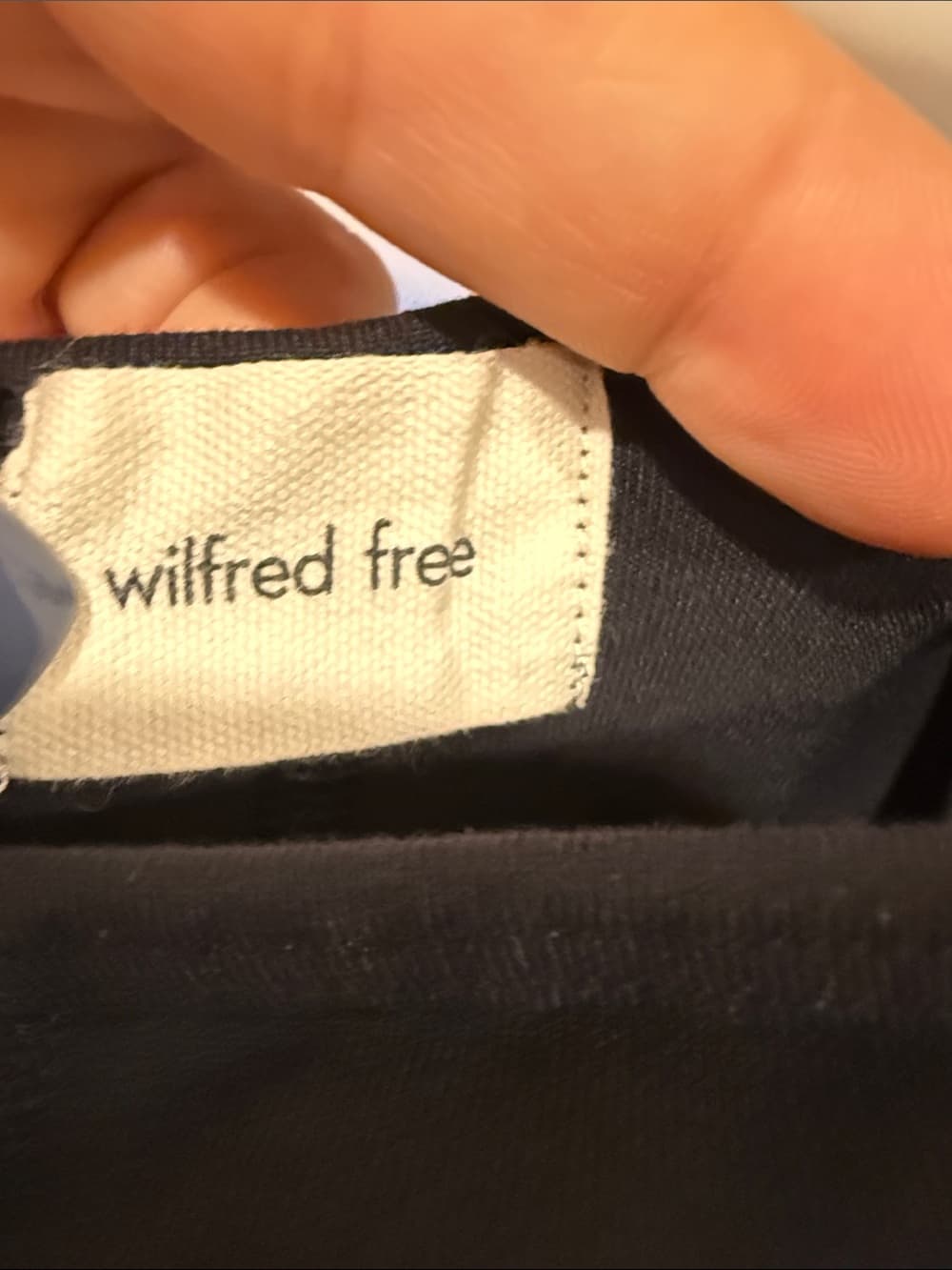 Wilfred Black Slim Spaghetti-Strap Jumpsuit