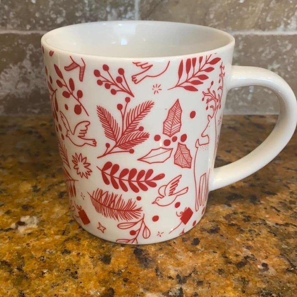 Starbucks holiday winter print mug - Thumbnail 5