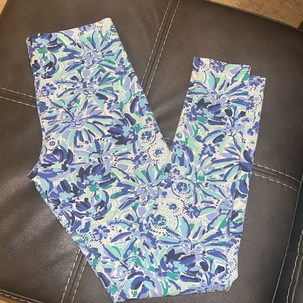 Lilly Pulitzer girls leggings size xl - Thumbnail 3