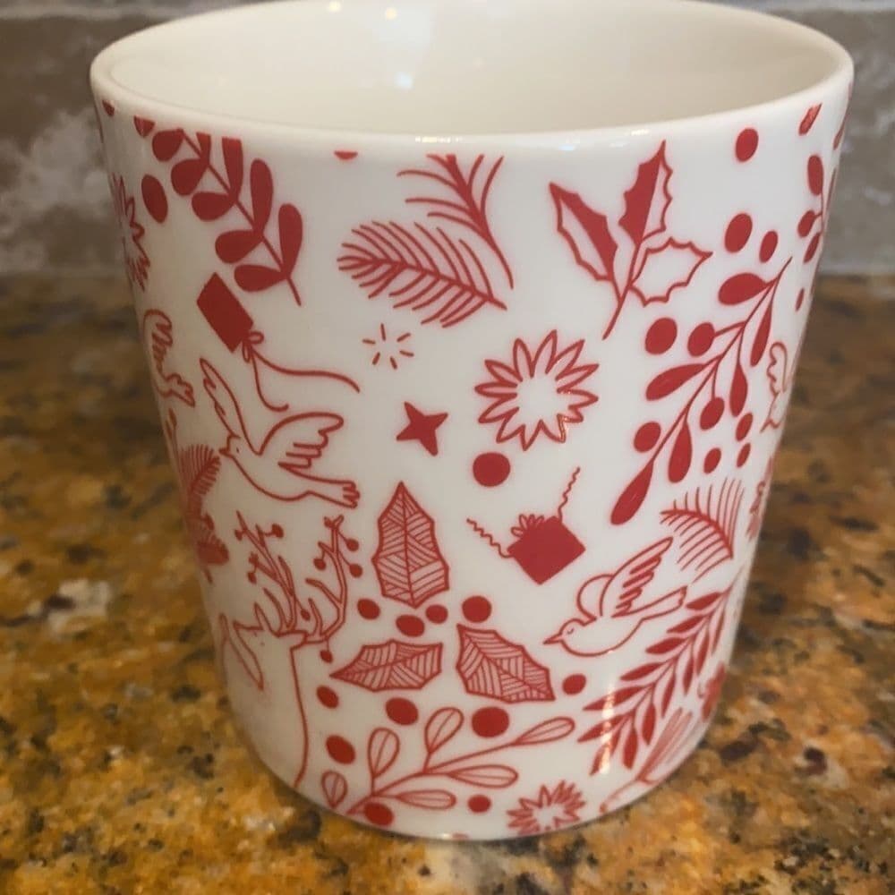 Starbucks holiday winter print mug