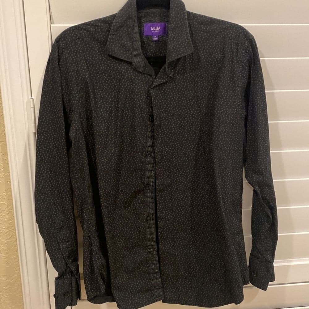 Tallia mens dress shirt size medium/15 1/2 - Thumbnail 4