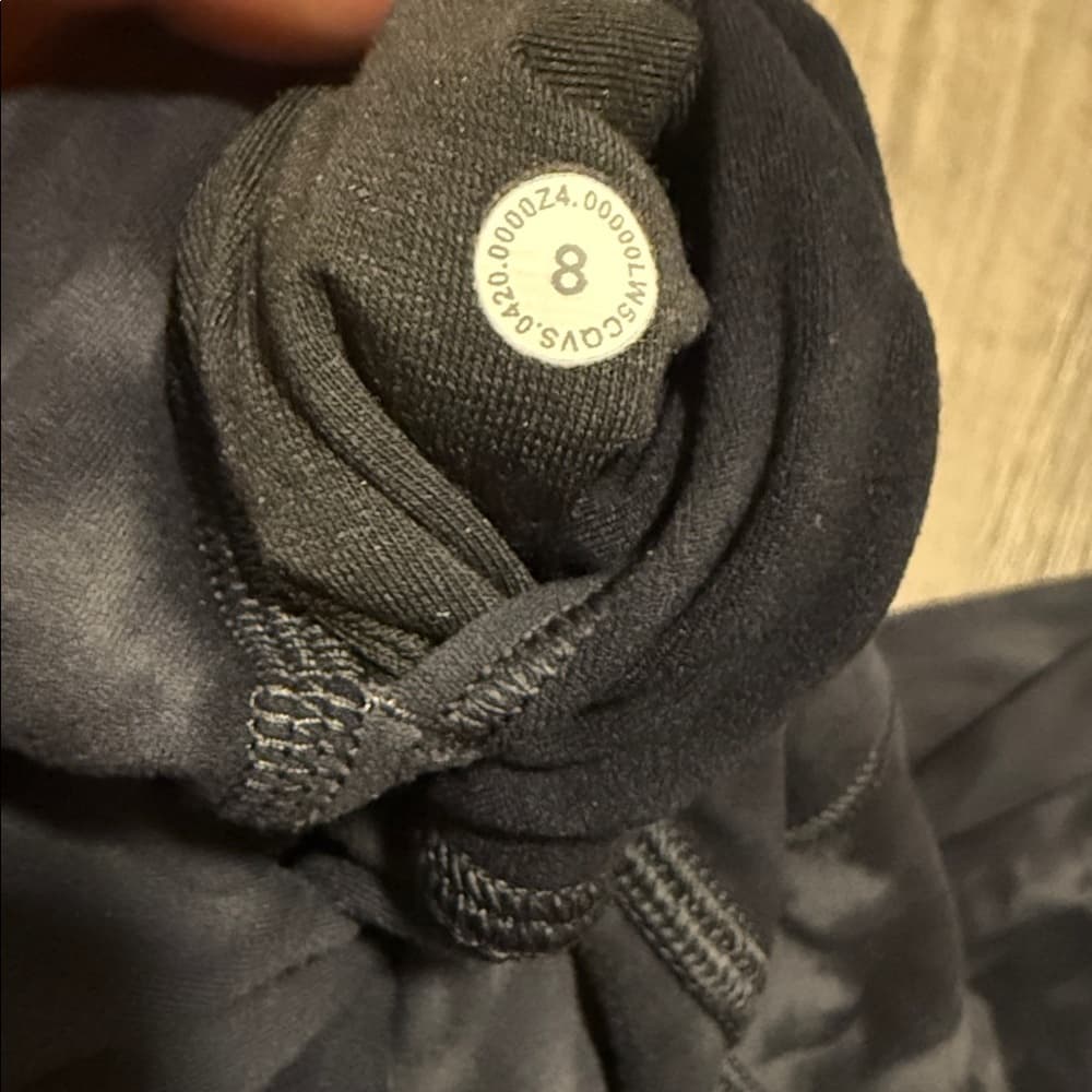 Lululemon Tie-Dye Black High-Waist Leggings size 8 - Thumbnail 2