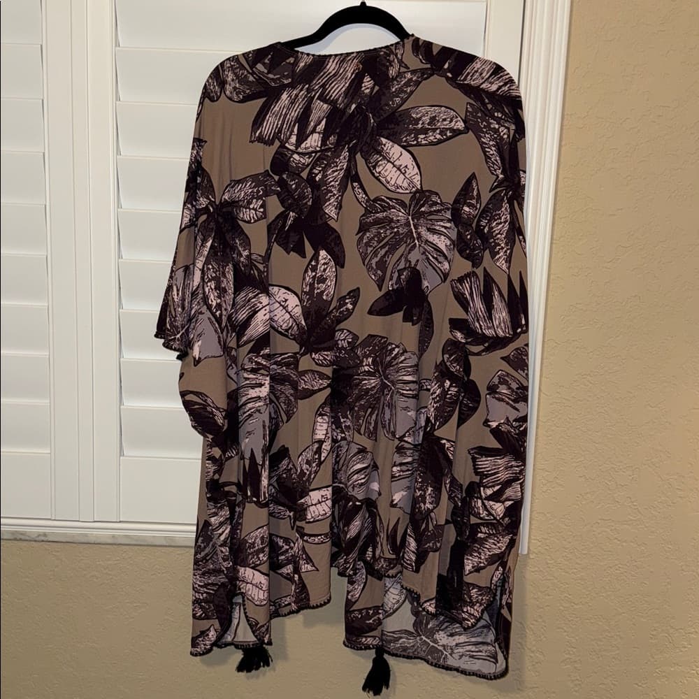 Maaji purples and lilacs Kimono Cardigan one size - Thumbnail 2