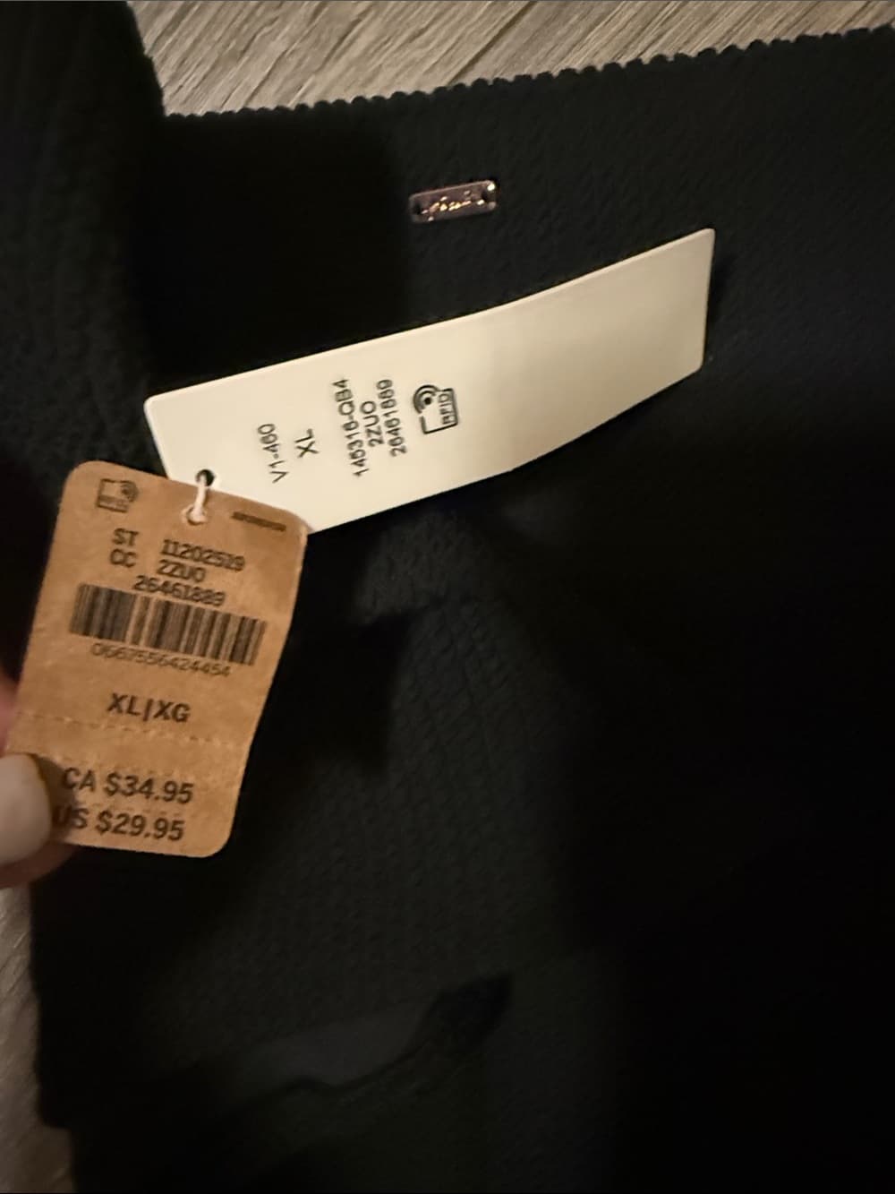 PINK Victoria's Secret Black High-Waist Swim Bottoms - Thumbnail 2