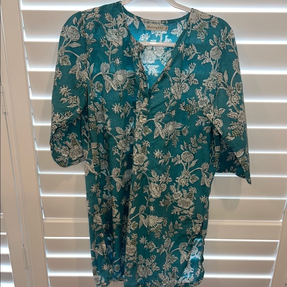 Mahagony tunic or sleepdress small - Thumbnail 5