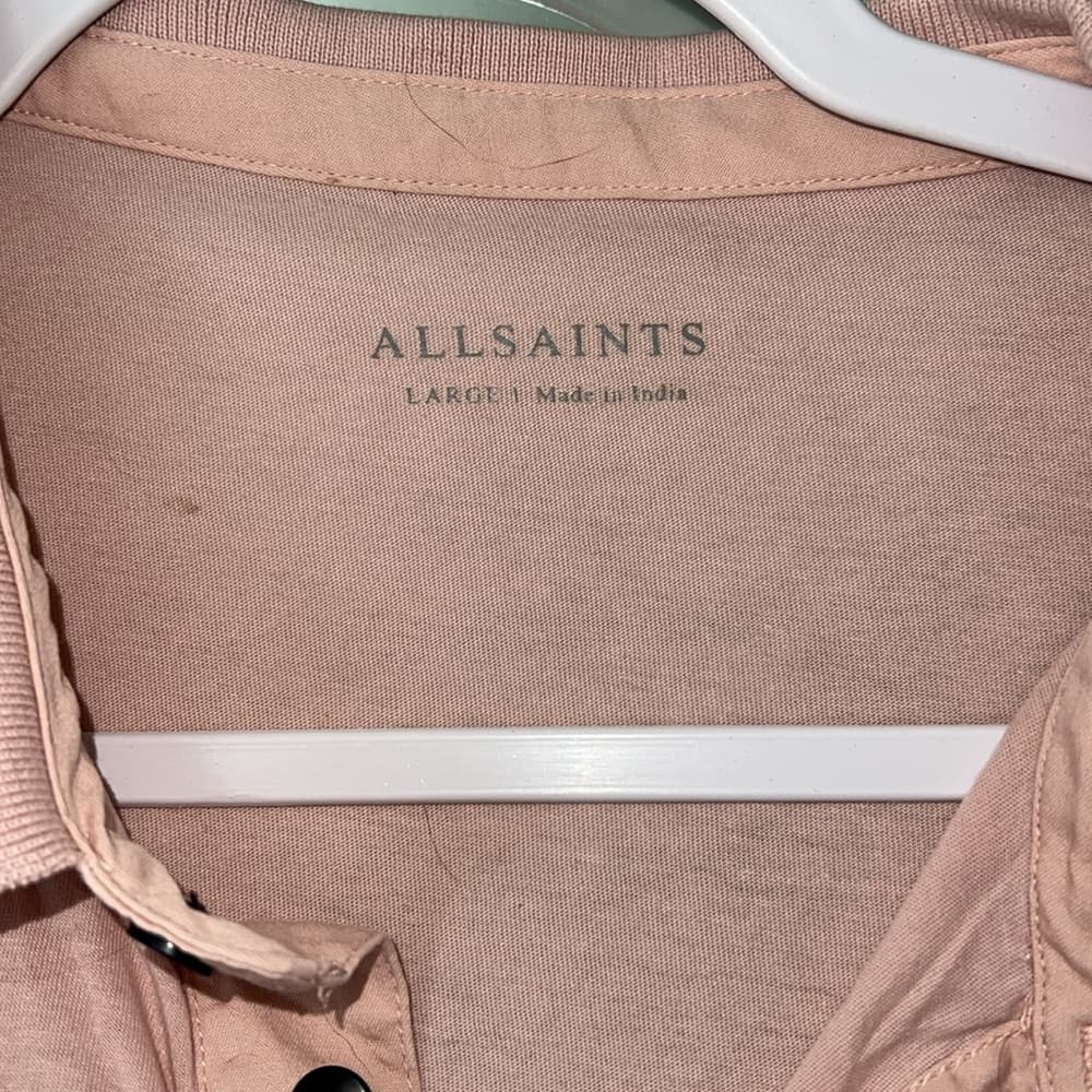 All Saints Blush Pink Men's Polo Shirt