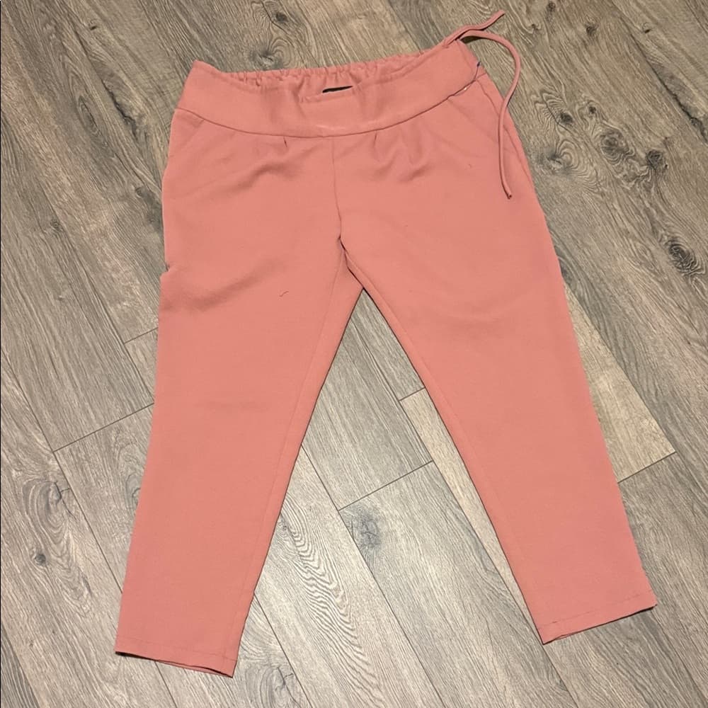 Hatch Peachy Pink Casual Pants Maternity size 2/m - Thumbnail 4