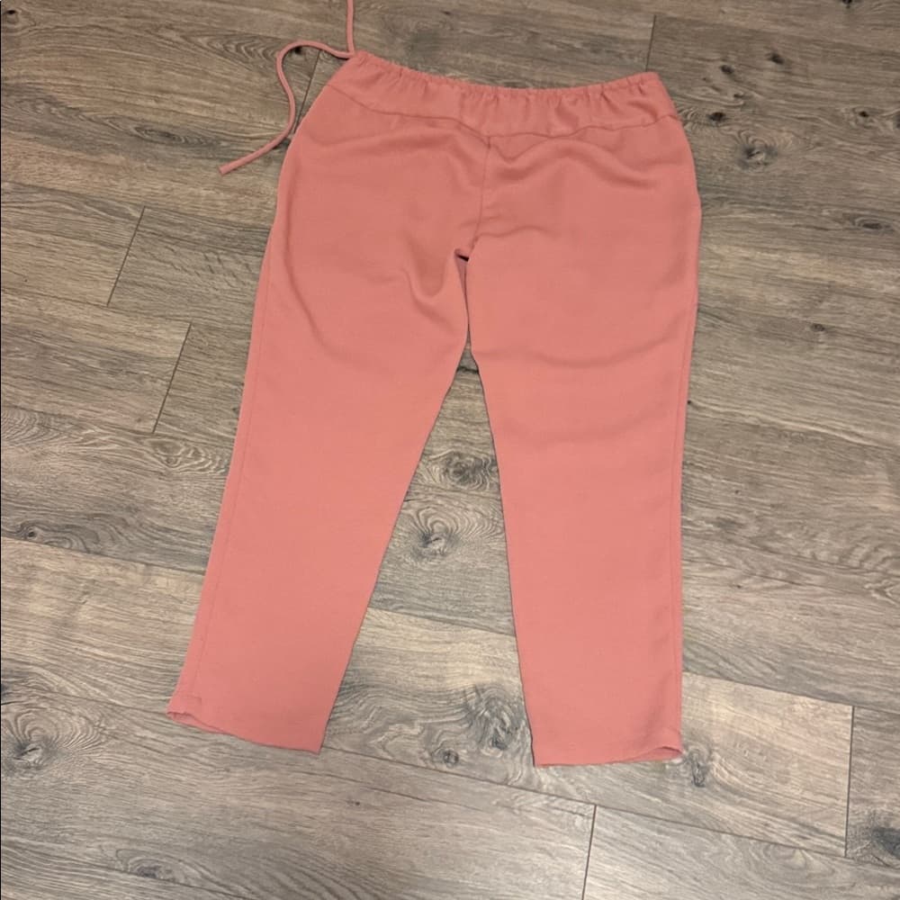 Hatch Peachy Pink Casual Pants Maternity size 2/m - Thumbnail 2