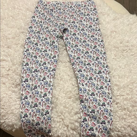 Vineyard Vines Red and Blue christmas Leggings - Thumbnail 4