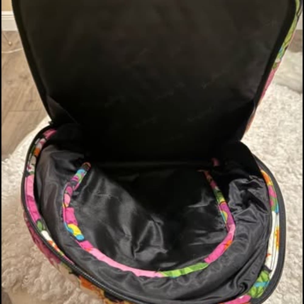 Vera Bradley Floral Quilted Women's Backpack - Thumbnail 4