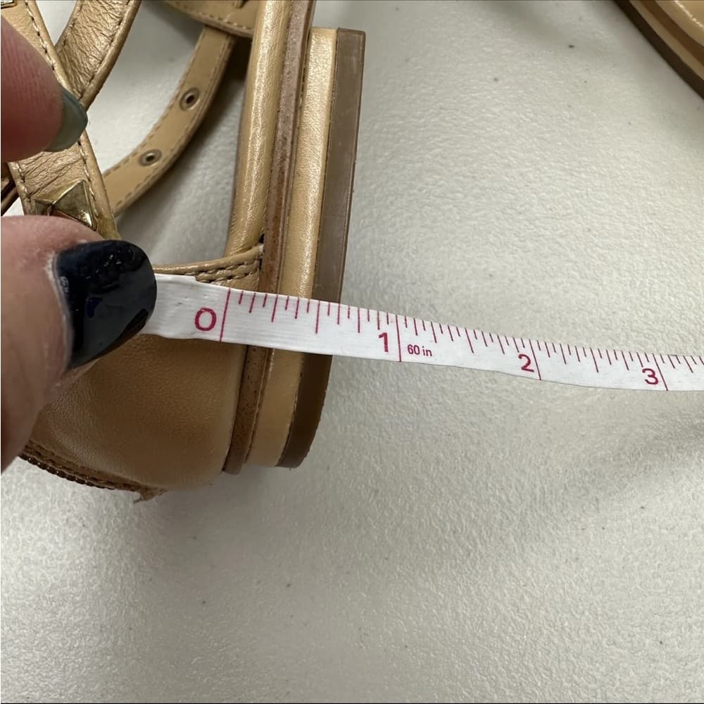 Isola Tan and Snakeskin Sandals 7.5 - Thumbnail 9