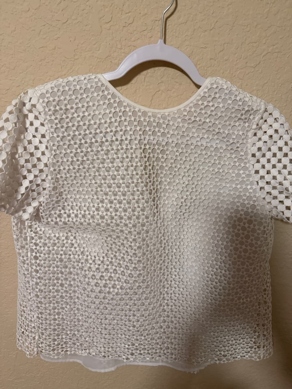 Tory Burch Guipure blouse size 6 - Thumbnail 4
