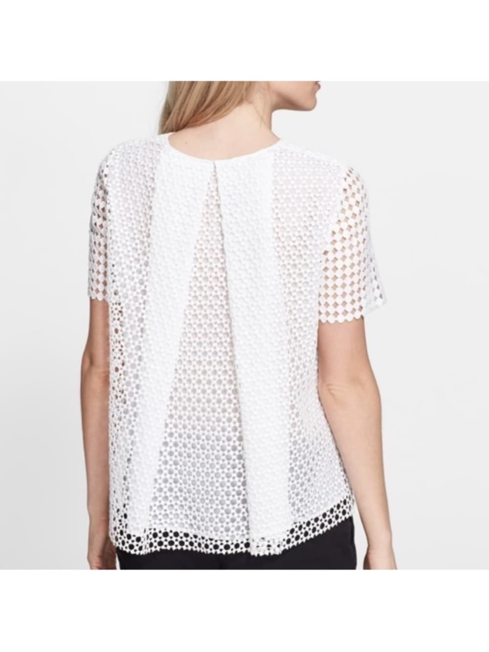 Tory Burch Guipure blouse size 6