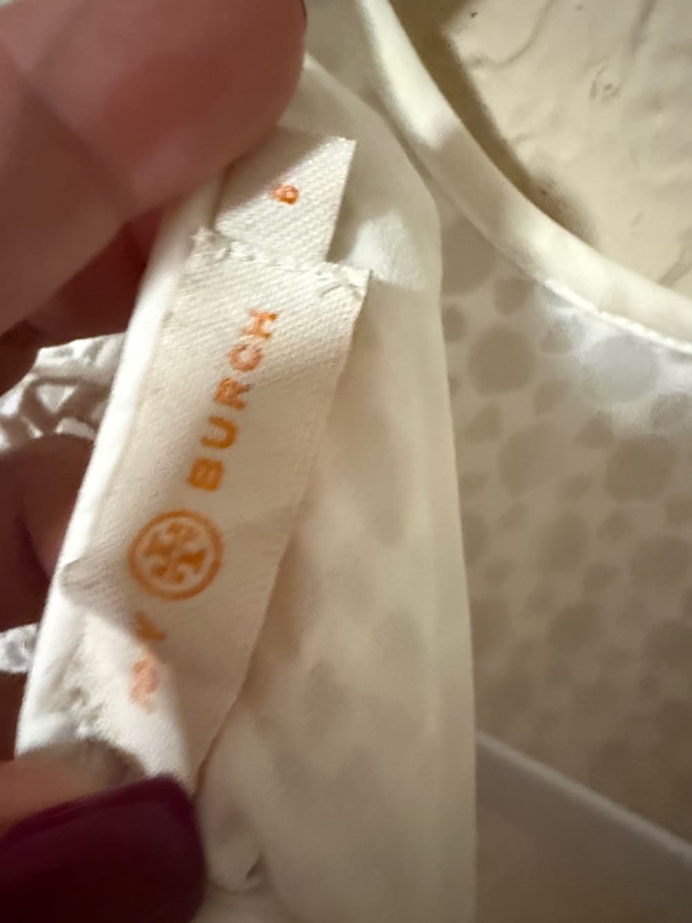 Tory Burch Guipure blouse size 6 - Thumbnail 6