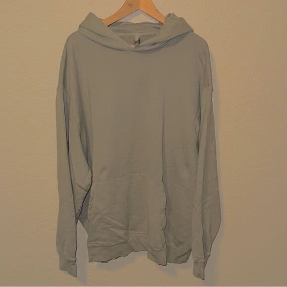 Skims 4x light Olive Green Pullover Hoodie plus size - Thumbnail 5