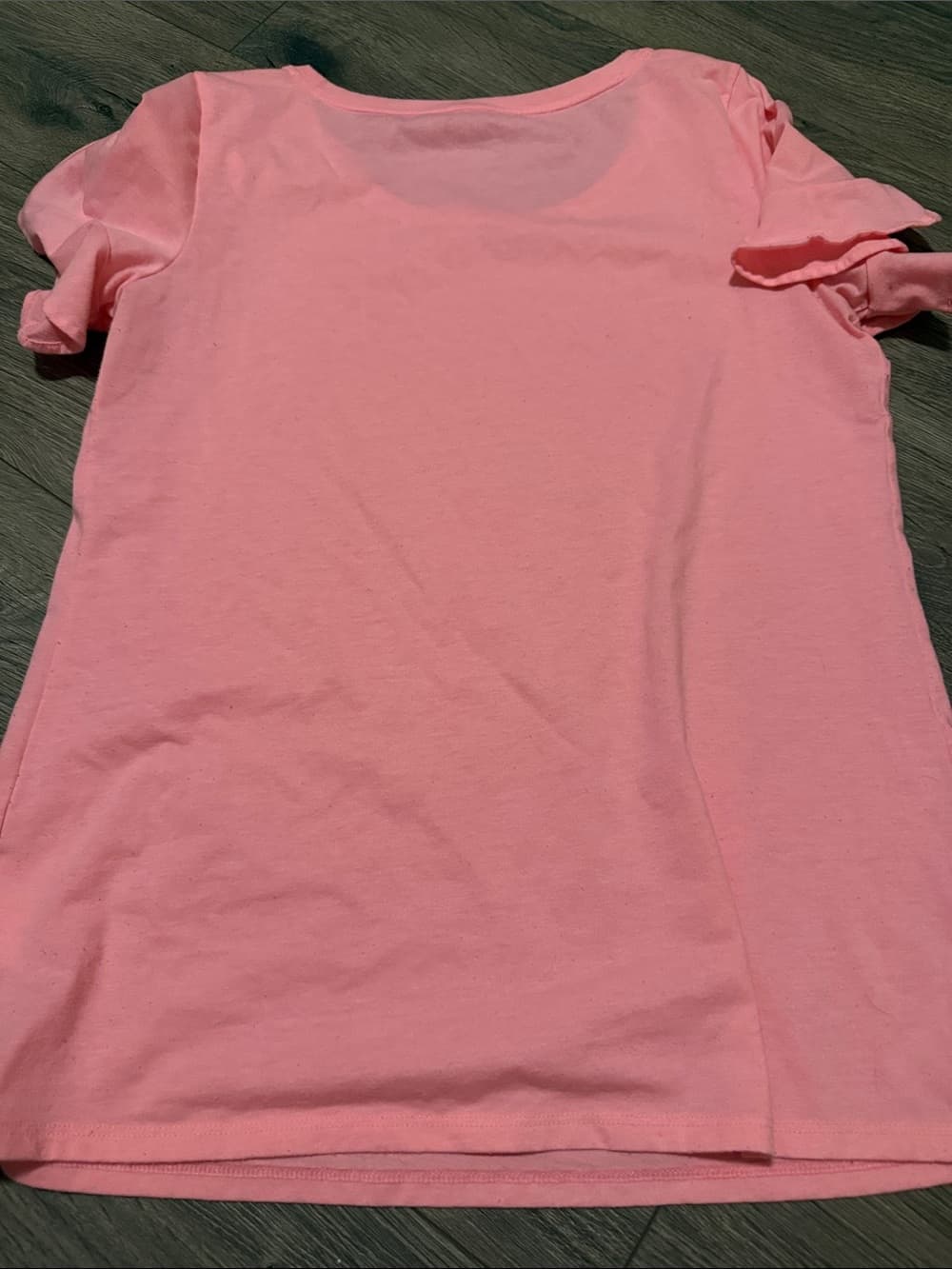 Lilly Pulitzer Soft Scoop Neck Short Sleeve Top — Coral Pink - Thumbnail 2