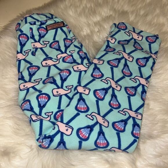 Vineyard Vines fleece pants size small 7-8 - Thumbnail 4