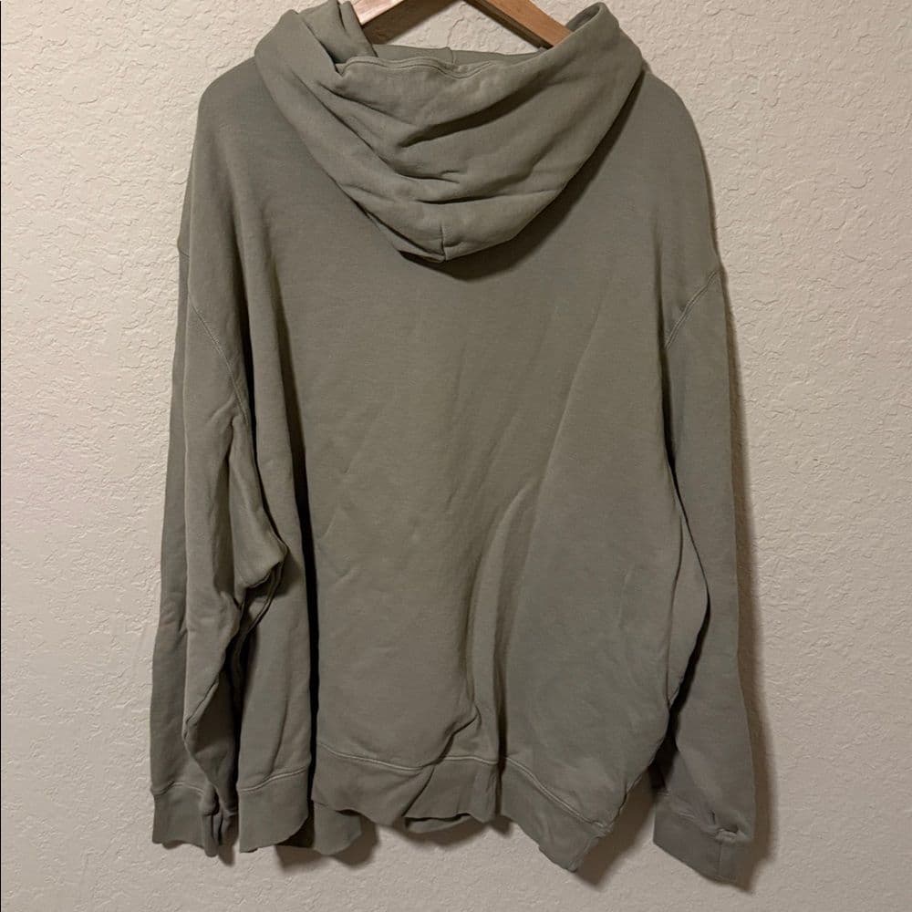 Skims 4x light Olive Green Pullover Hoodie plus size - Thumbnail 3