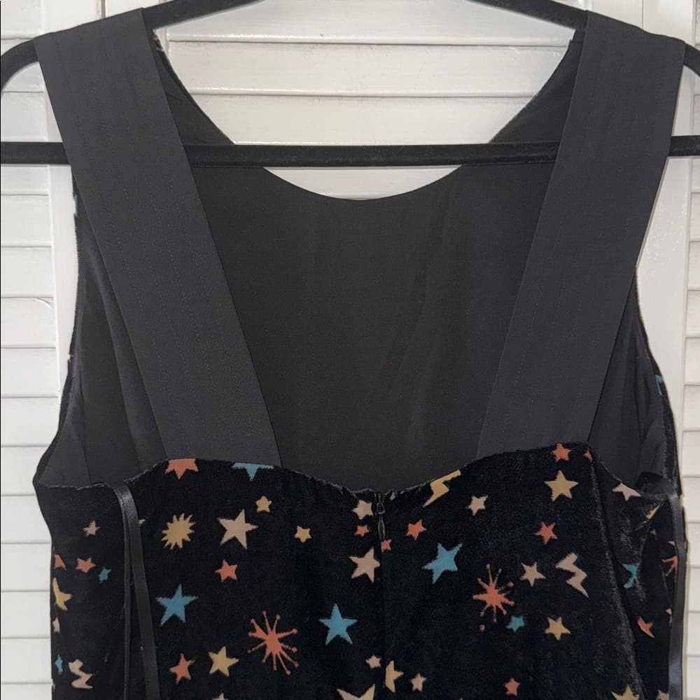 Ted Baker Black Maxi jumpsuit with Star Print size 2 = size 6/s - Thumbnail 5