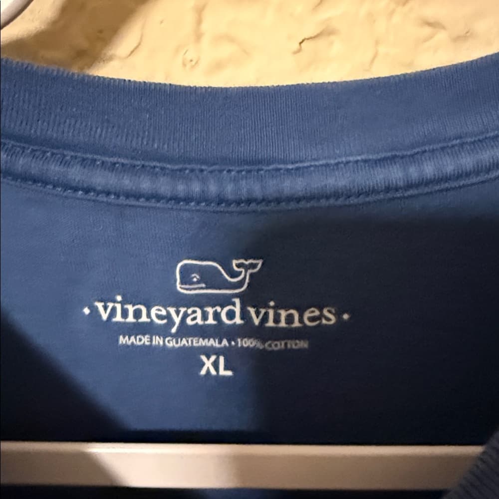 Vineyard Vines Men's Classic Navy Tee - Thumbnail 2