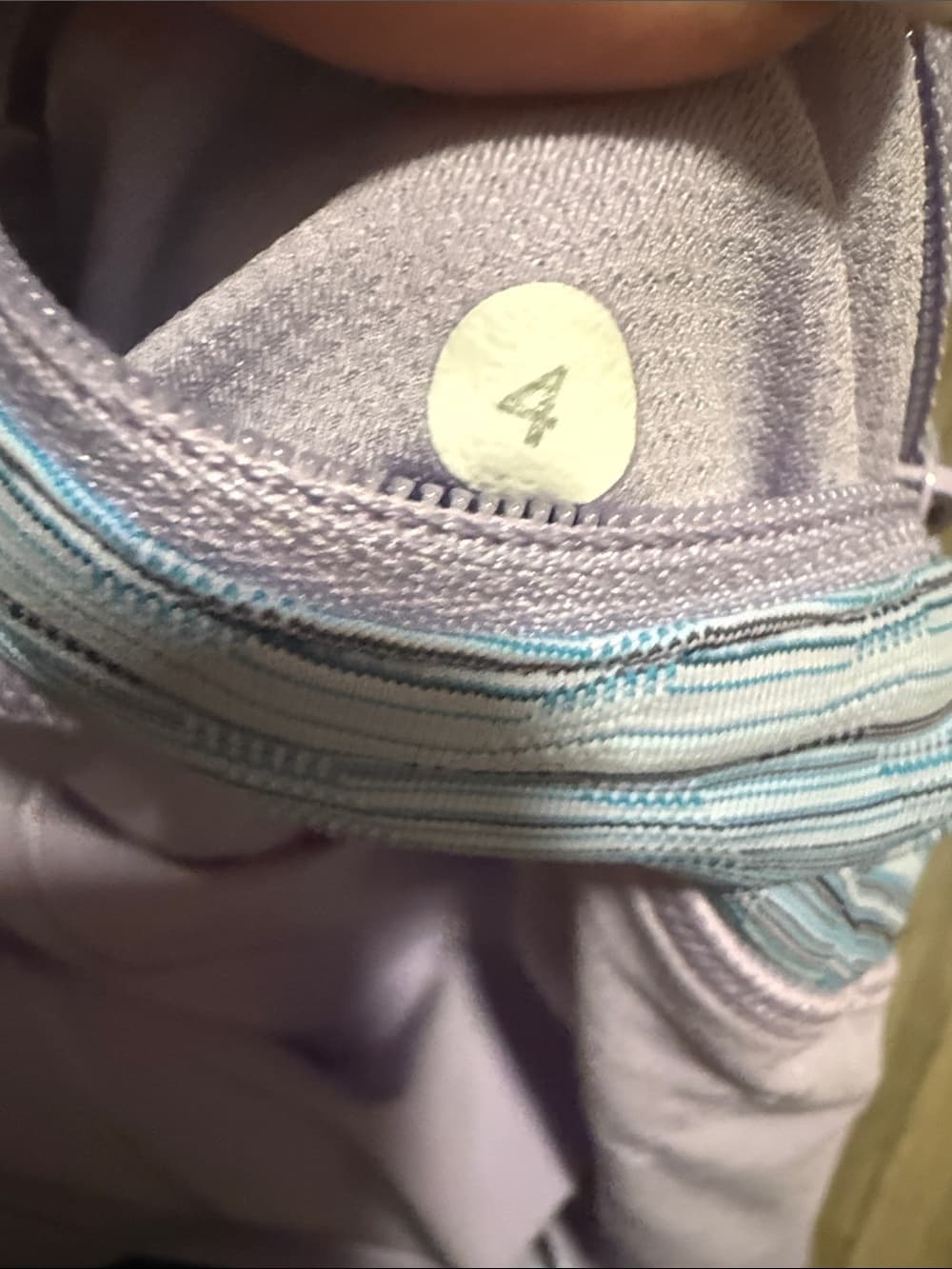 lululemon athletica Lilac Skort with Striped Waistband - Thumbnail 2