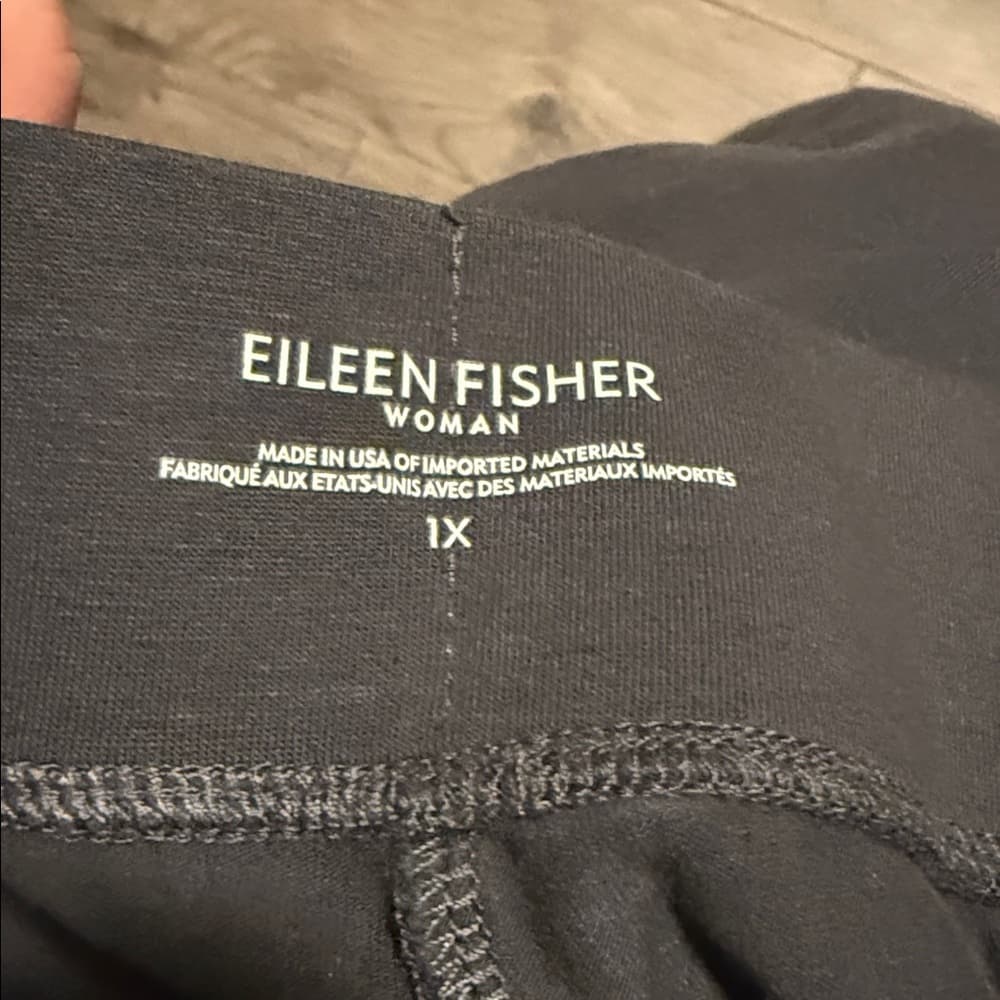 Eileen Fisher Dark Gray Women's Cropped pants 1x - Thumbnail 2