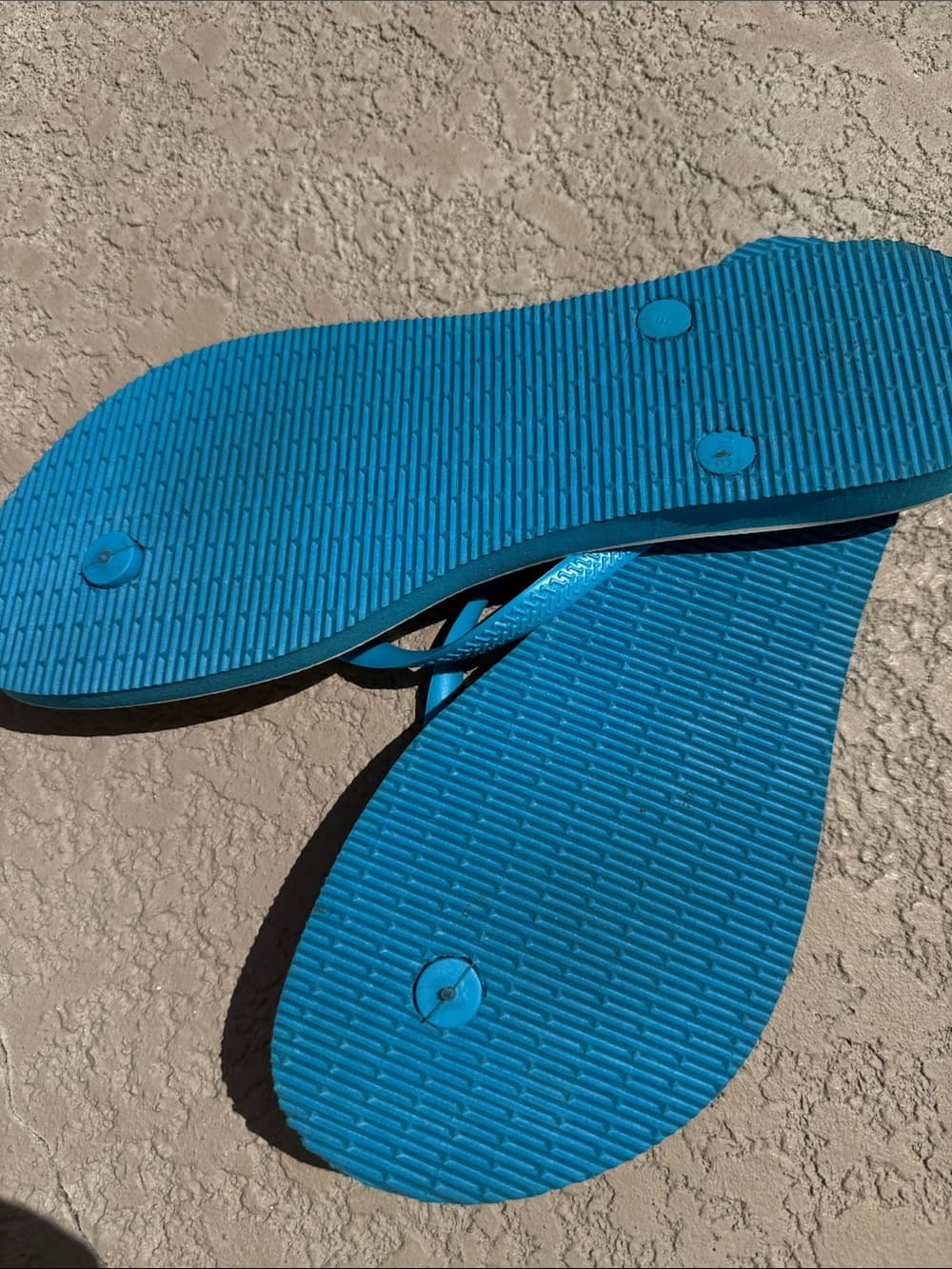 Havianas x Mara Hoffman Colorful Patterned Flip Flops with Teal Straps - Thumbnail 3