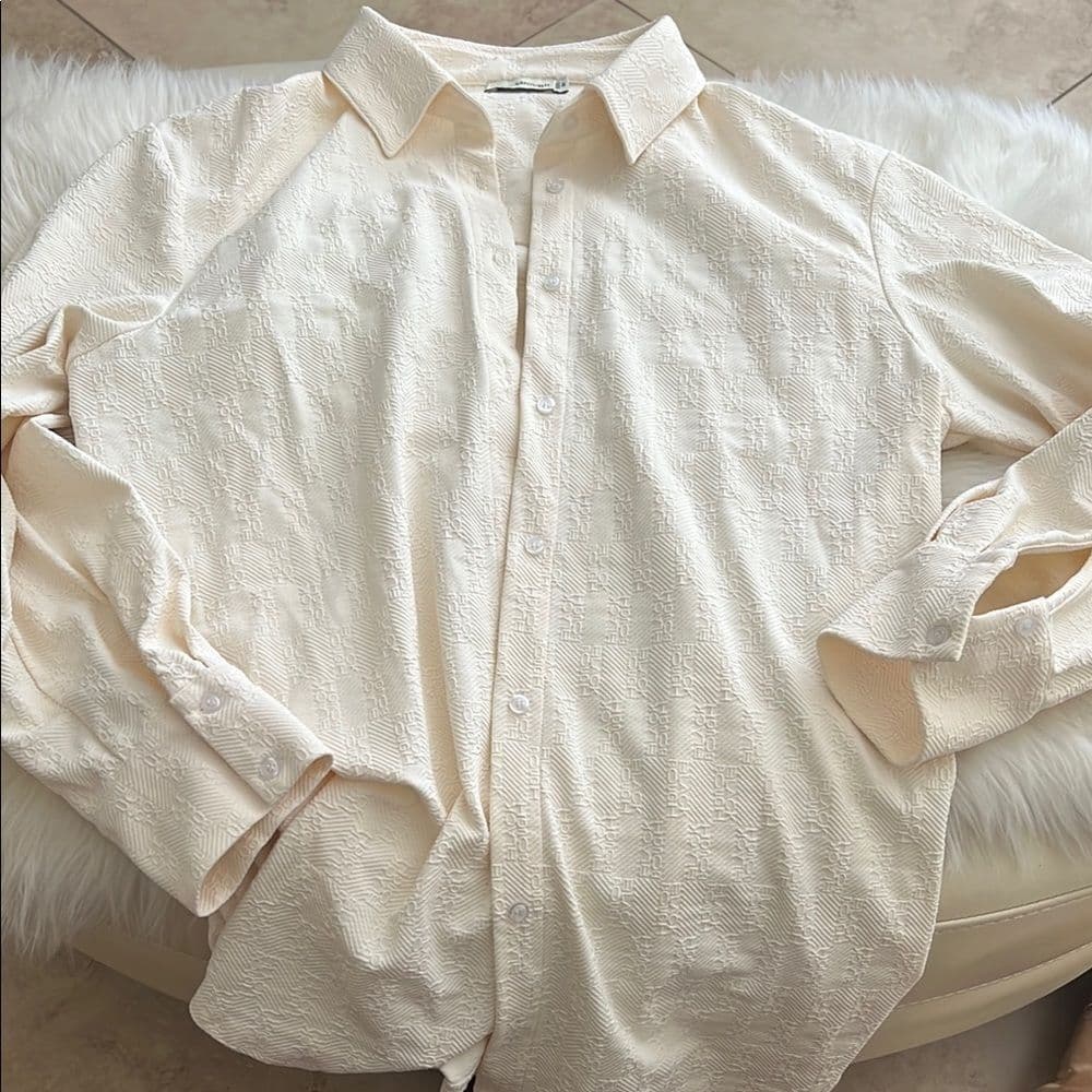 Blackbough swim cover up blouse medium - Thumbnail 2