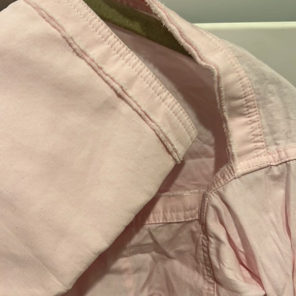 Helmut Lang cut out back cotton statement blouse xs - Thumbnail 6