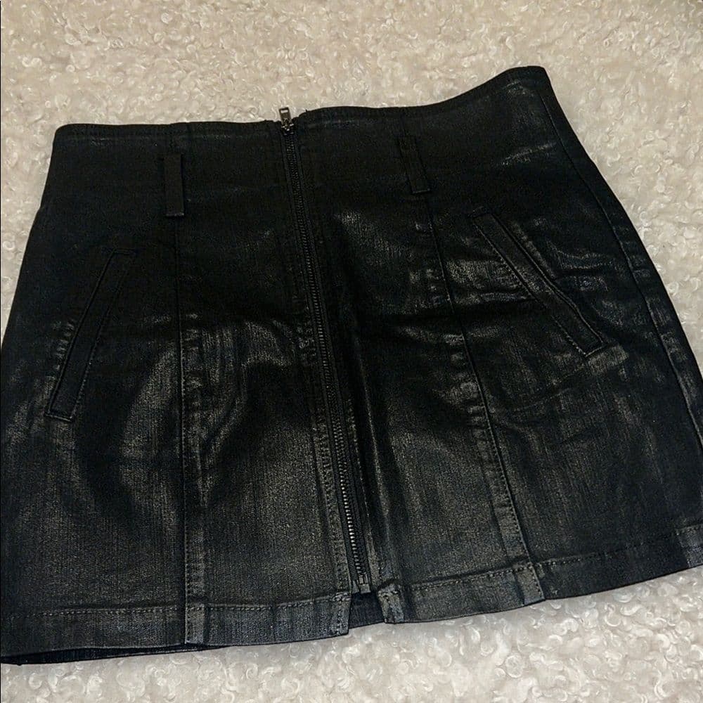 Carmar zip mini skirt size 26 - Thumbnail 4