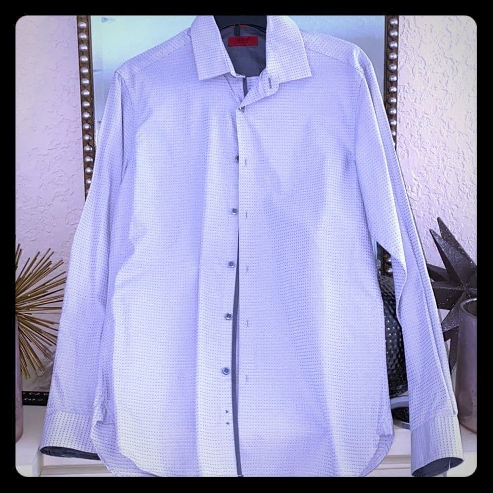 Alfani Men’s size small slim fit dress shirt Small - Thumbnail 6