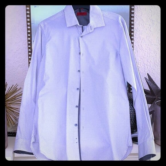 Alfani Men’s size small slim fit dress shirt Small - Thumbnail 7