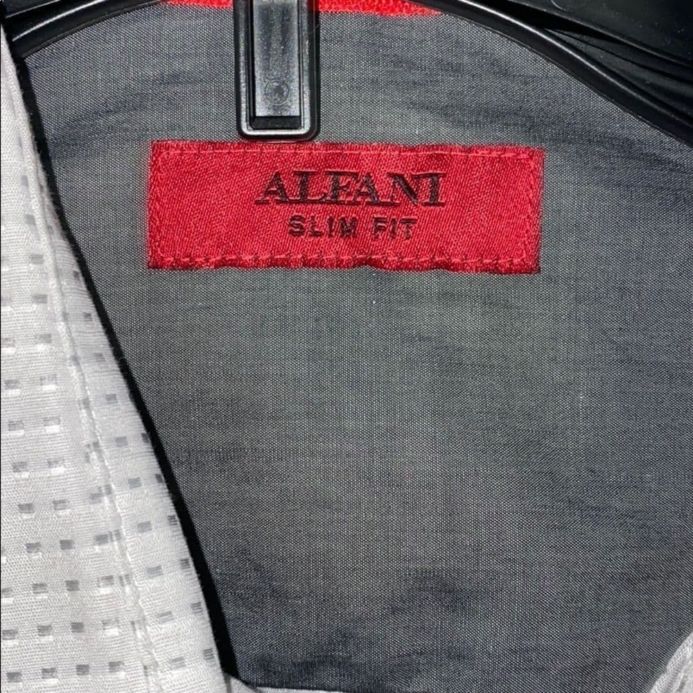Alfani Men’s size small slim fit dress shirt Small - Thumbnail 2