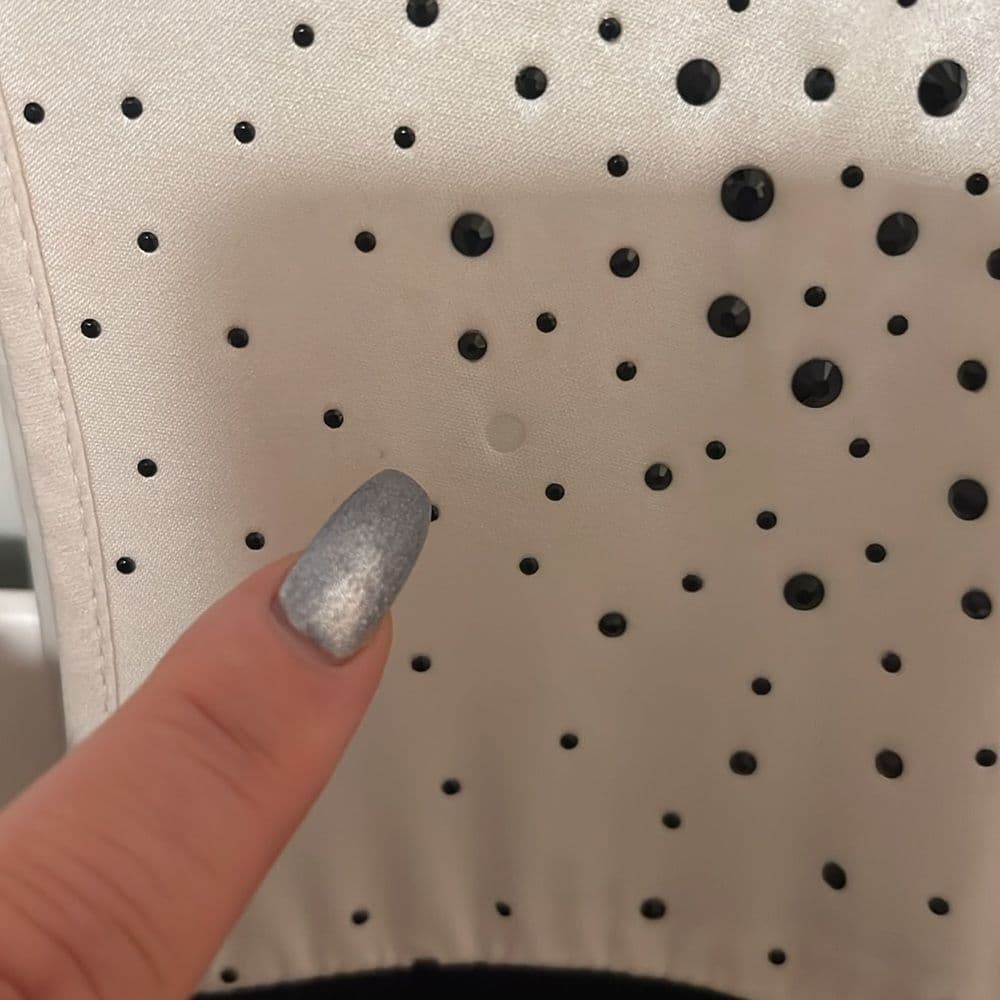 Elegant Black and White Sleeveless Dress - Thumbnail 3