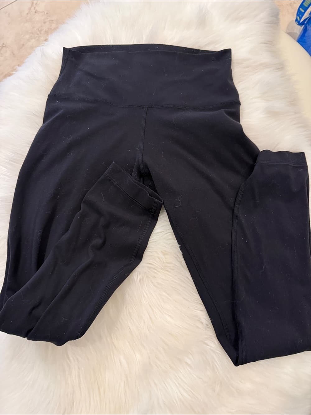 lululemon athletica Black Performance Leggings size 6 - Thumbnail 2