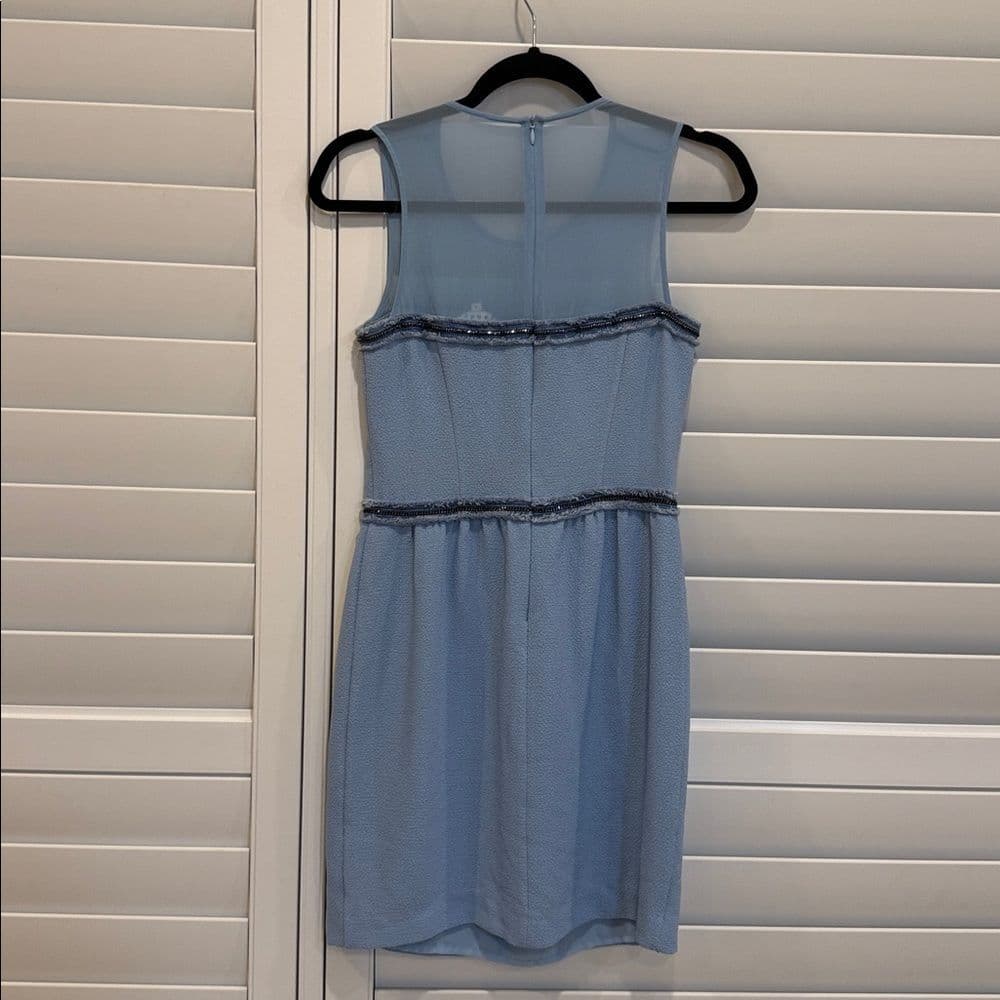 Sandro Light Blue Mini Dress