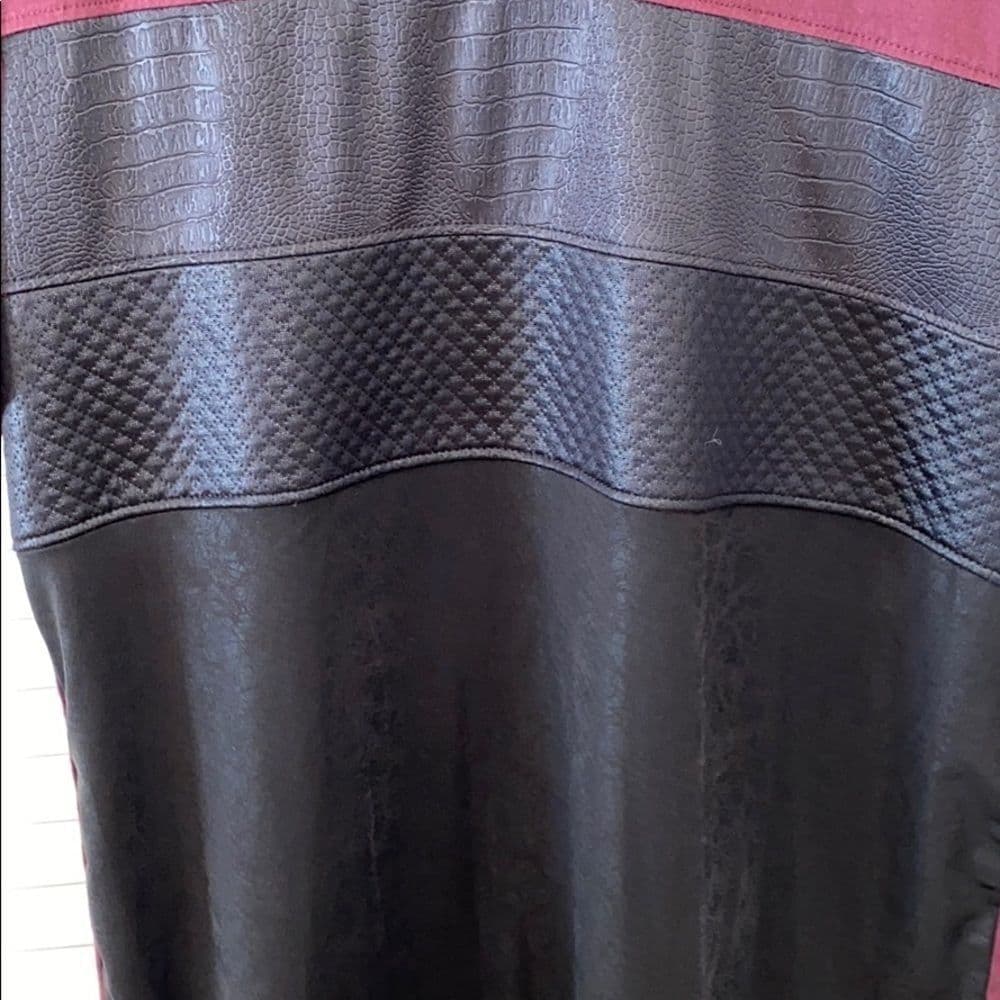 Men’s INC shirt mixed fabrics metro size small - Thumbnail 3