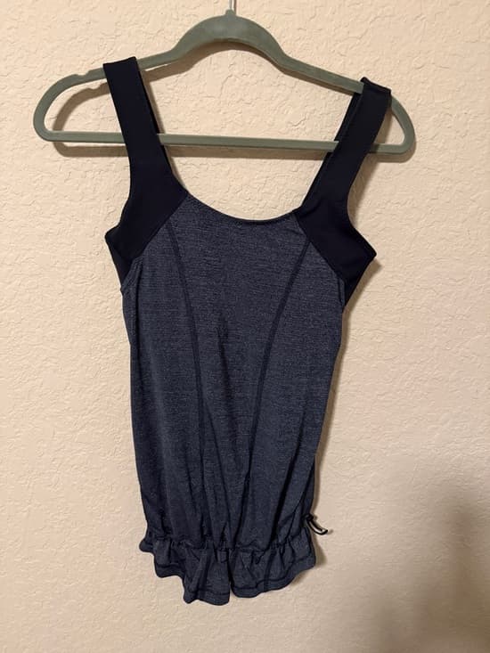 lululemon athletica Black Performance Tank Top - Thumbnail 5