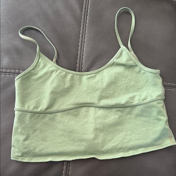 Wellbeing Beingwell Green Cropped Tank Top xl - Thumbnail 4