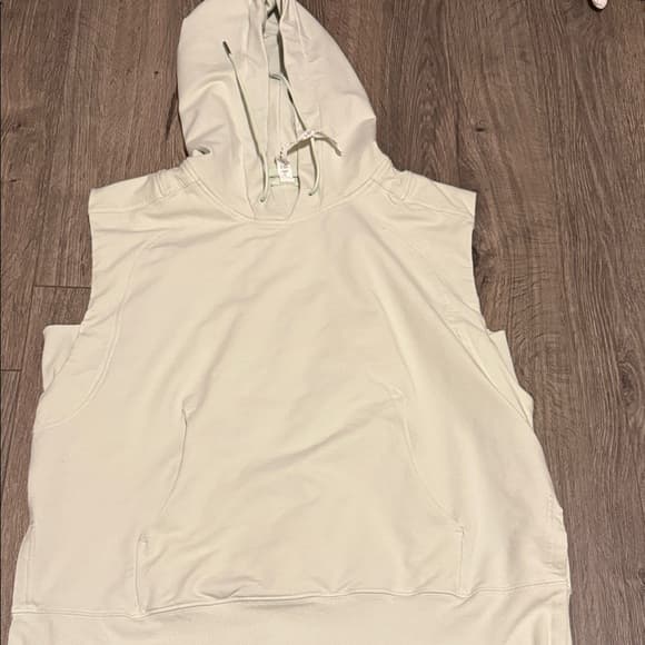 lululemon athletica Sleeveless Pullover Hoodie - Pale Green - Thumbnail 2
