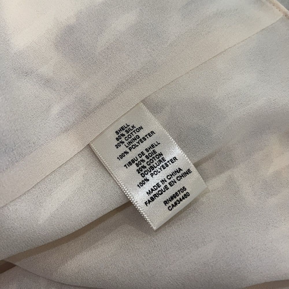Rebecca Taylor nwt LS Shadow Lilly top blouse size 2 - Thumbnail 6