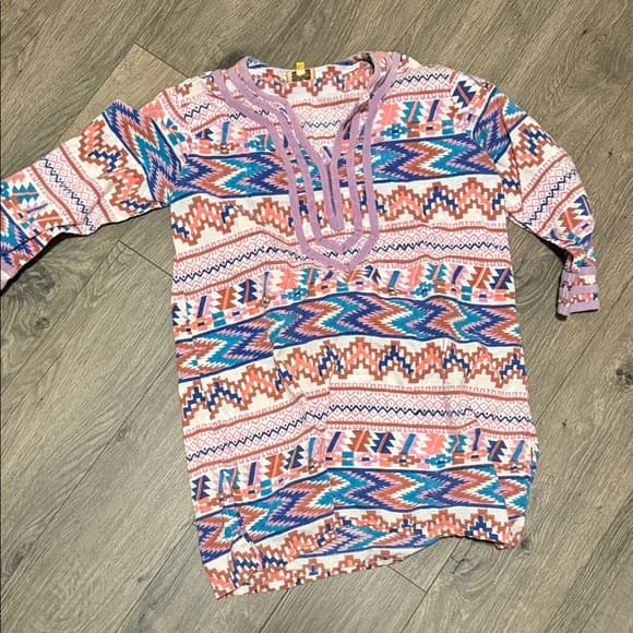 Roberta Roller Rabbit Multicolor Patterned Shirt - Thumbnail 3