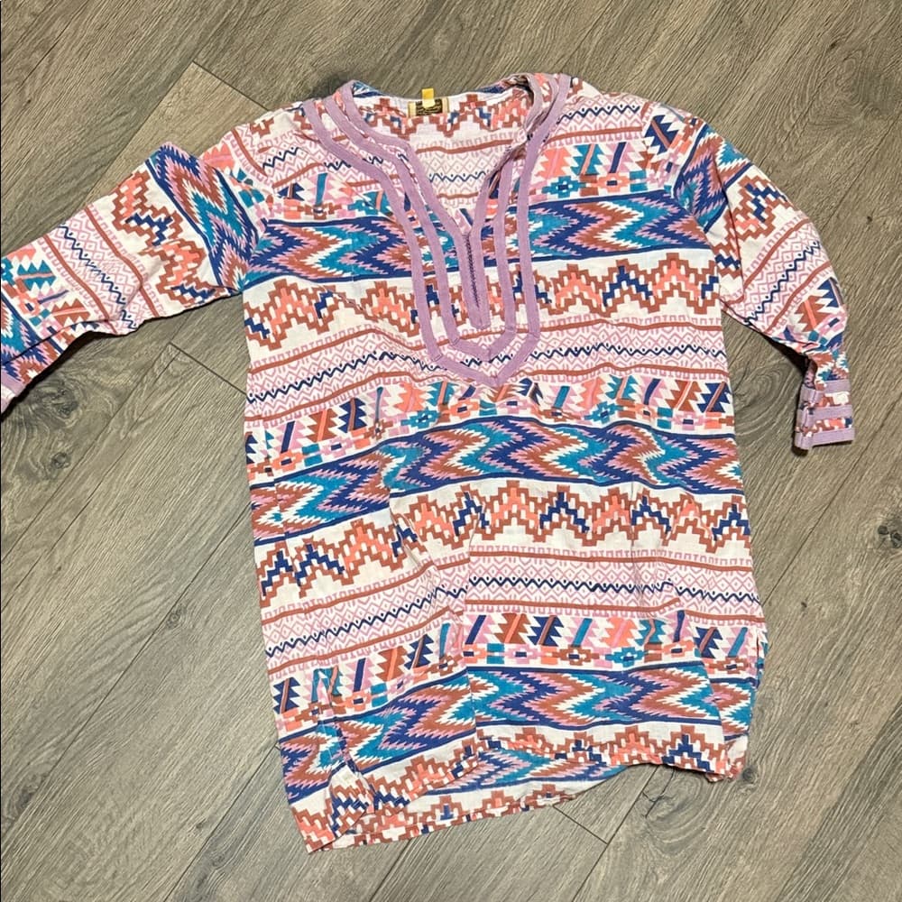 Roberta Roller Rabbit Multicolor Patterned Shirt - Thumbnail 2