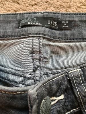 PrAna Jeans Women's Size 0/25 Kayla Slim Fit Comfort, Eco-Friendly, Stretchy - Thumbnail 4
