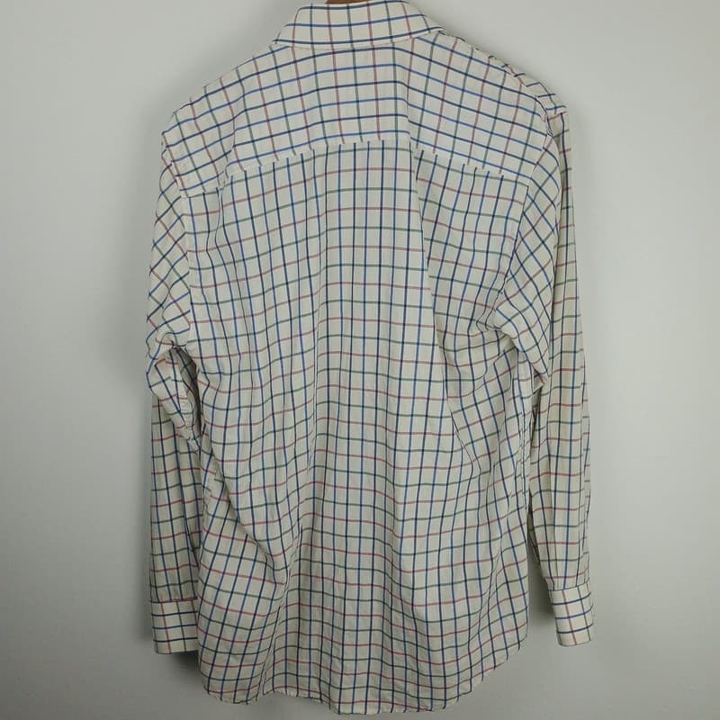 The Oxford Shirt Co. The Country Shirt Plaid Button Down Shirt 15.5 - Thumbnail 3