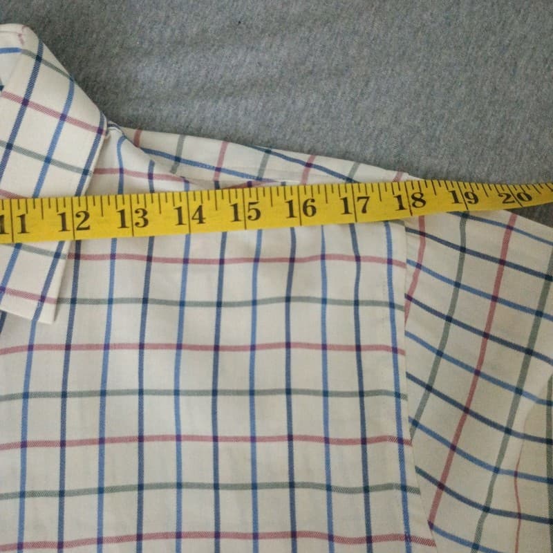 The Oxford Shirt Co. The Country Shirt Plaid Button Down Shirt 15.5 - Thumbnail 6
